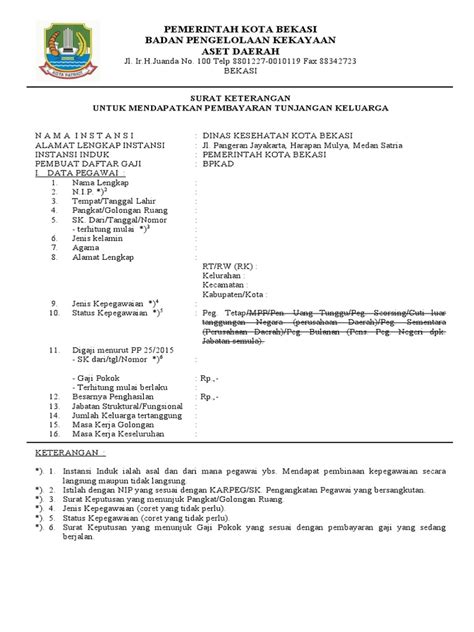 Format Skumptk Pdf