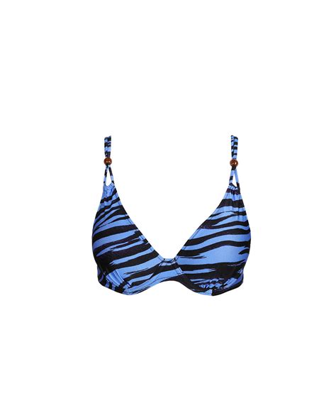 Wunderwear Marva Padded Bikini Top Heartshape Bikinitop Fra Marie Jo