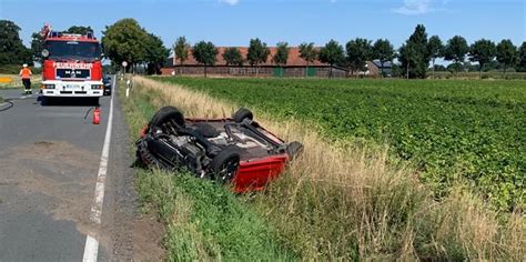 Schwerer Unfall In Capelle Auto Berschl Gt Sich Mehrfach Nordkirchen