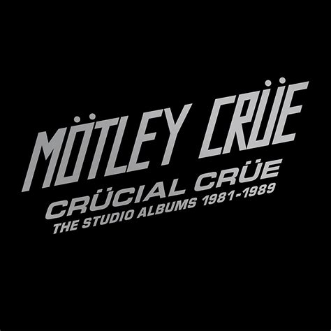 MÖTLEY CRÜE Release Limited-Edition 'Crücial Crüe: The Studio Albums ...