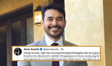 Atom Araullo Clarifies Meaning Behind His Name