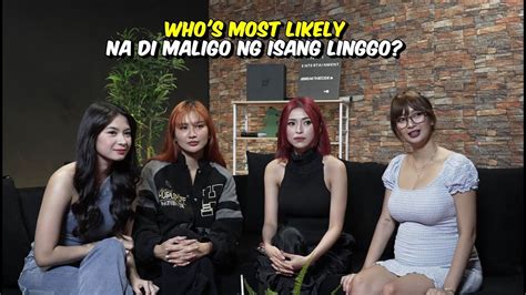 Who S Most Likely To Rojean Delos Reyes Bianca Yao Een Mercado