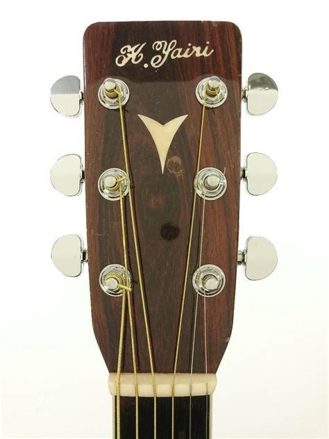 K Yairi Yw500p Acoustic Guitar Natural Wood Me 6 String Yw500p K Yairi 1978 Dome Ebay