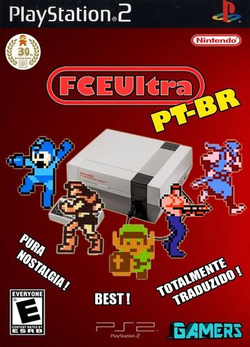 Emulador Nes 8 Bits Nintendinho Playstation 2 Dvd Roms Br MercadoLivre