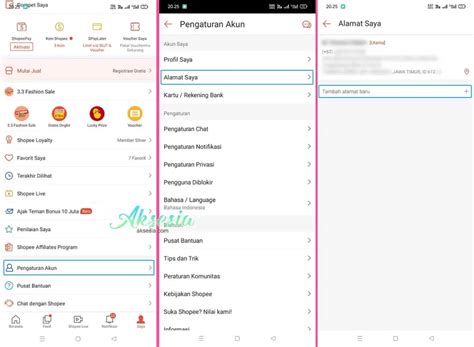 Cara Menghapus Dan Menambahkan Alamat Di Shopee Yang Benar Aksesia