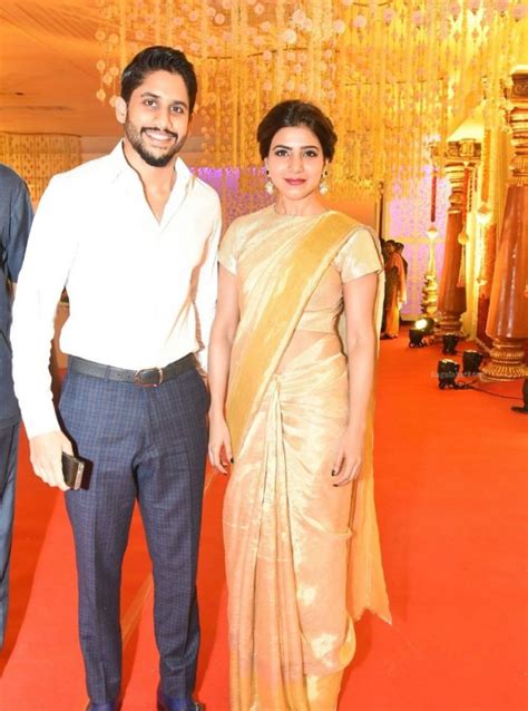 Naga Chaitanya and Samantha spotted together in a wedding! | 25CineFrames