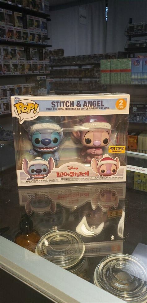 Stitch Angel Pack Lilo Stitch Hot Topic Exclusive Funko Pop