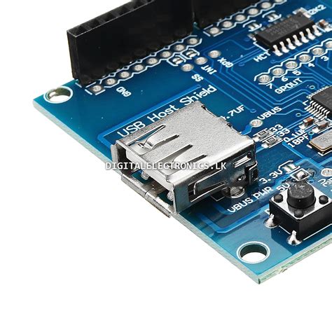 USB Host Shield For Arduino Digitalelectronics Lk