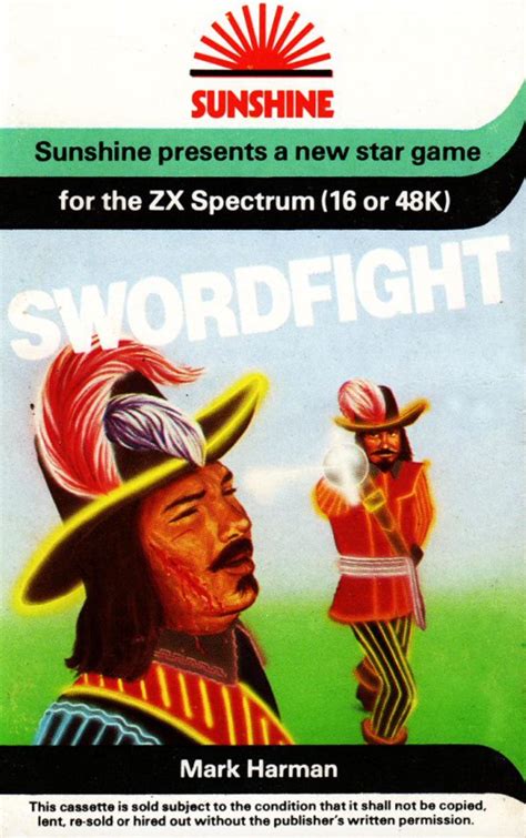 Swordfight Prices Zx Spectrum Compare Loose Cib New Prices