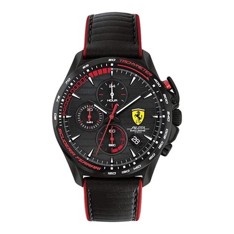 Jual Jam Tangan Pria Ferrari Scuderia Pilota Evoluzione 0830849