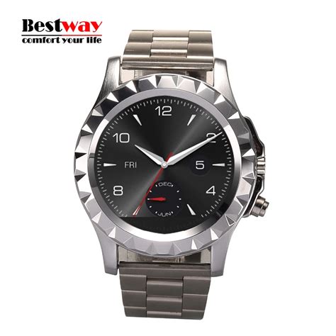 Best Price Luxury Stainless Steel Band 1.22'' Round Screen Dial ...