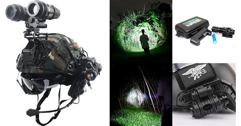 Night Vision Monocular Military NVG10 Tactical Helmet Monocular for ...