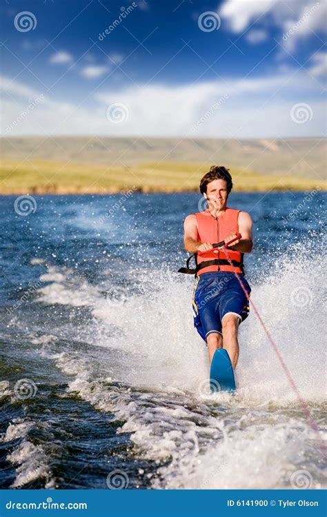 Water Skiing Stock Photo Image Of Exercise Water Waterskiing 6141900