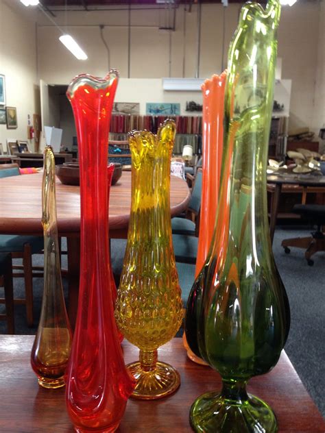 Colorful Vintage Vases for Home Decor