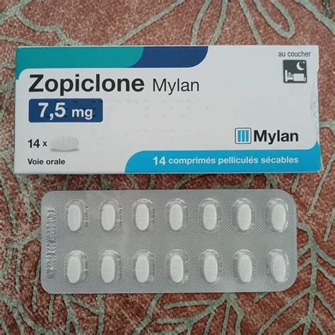 Zopiclone 7 5mg Tablet At Rs 290 Box Zopiclone In Hyderabad Id 2851283830497