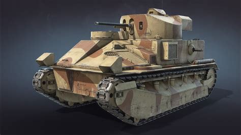 Vickers Medium Mk II 3d Model YouTube