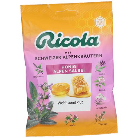 Ricola Honig Alpen Salbei Mit Zucker G Shop Apotheke