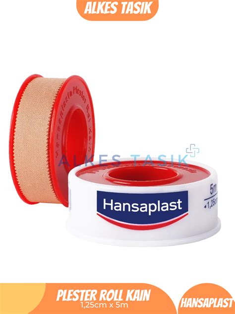 Hansaplast Plester Roll Kain Besar 1 25 Cm X 5 M Hansaplast Roll Kain