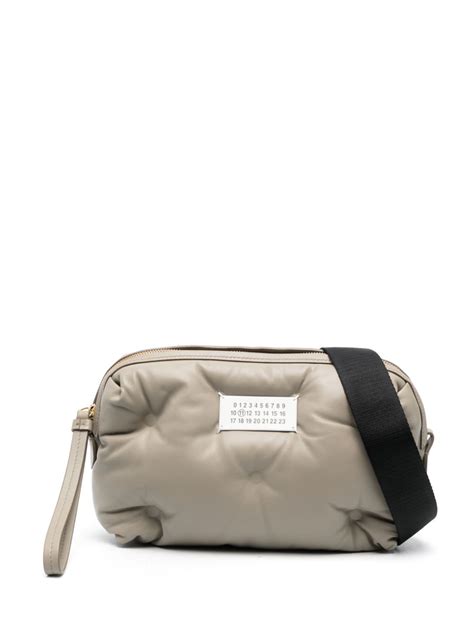 Maison Margiela Glam Slam Leather Shoulder Bag Farfetch