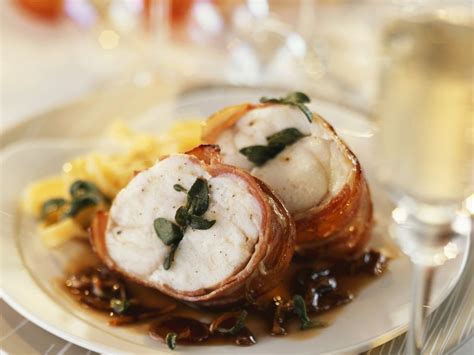 Roasted Bacon Wrapped Monkfish Recipe Eat Smarter USA