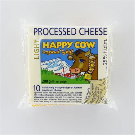 Happy Cow Processed Cheese Light 200g Starting From Lkr 1780 Compare Prices On Anyprice