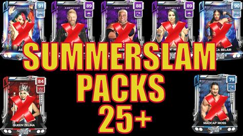 Wwe K My Faction Summerslam Pack Opening Packs Trying