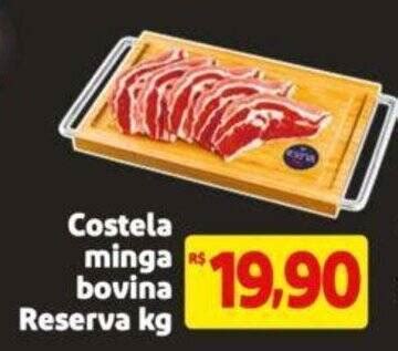 Costela Minga Bovina Reserva Kg Oferta Na Extra Supermercado