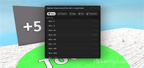 Every Second You Get Jump Power Auto Hatch Egg Fly Wins Scripts