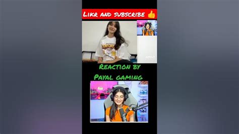 Cute College Girl On Omegle 😍 Payal Reaction ️ Shorts Payalgaming Omegle Viral Youtube