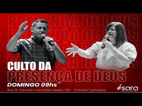 Culto da Presença de Deus 9h YouTube