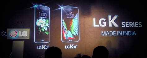 Lg K And Lg K Budget G Lte Android Smartphones Launched In India