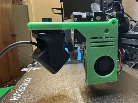 Ender V SE Hot End Nebula Camera Mount STL File For D PrintingCults