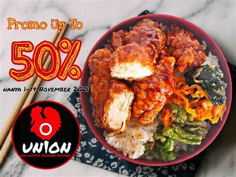 Daftar Harga Menu Delivery Union Chicken Kampung Padi Dago Coblong