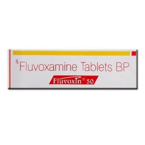 Fluvoxamine 50mg Tablets, Sun Pharmaceutical Industries Ltd, Non ...
