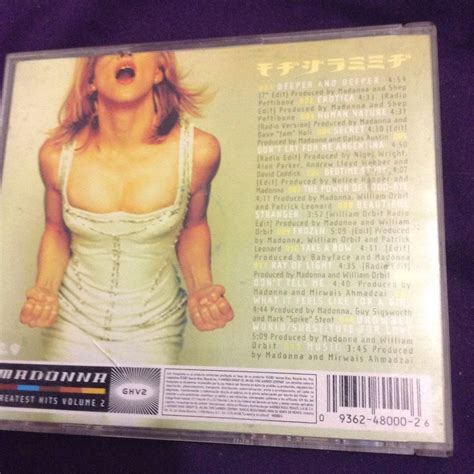 Madonna Ghv2 Greatest Hits Vol 2 Buen Estado 90 00 En Mercado Libre