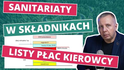 SANITARIATY na liście płac KIEROWCY KIEDY bez ZUS Liczy Się