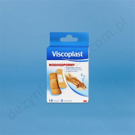 Viscoplast Wodoodporne Plastry Z Opatrunkiem 1 Opakowanie 12 Szt