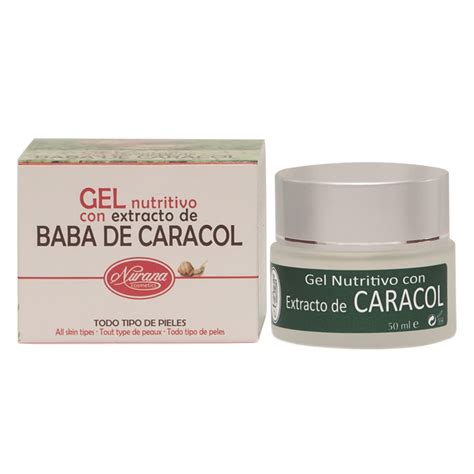 Gel Facial Nutritivo Baba De Caracol Nurana Cosmetics