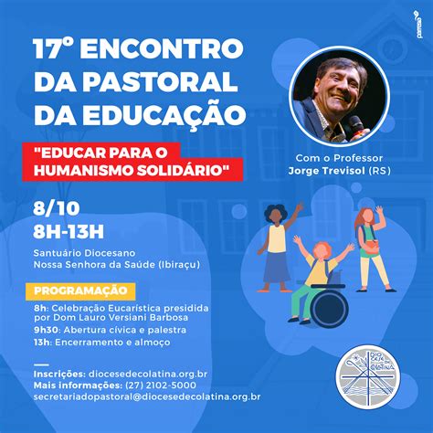 Encontro Da Pastoral Da Educa O Ser Em Outubro Diocese De Colatina