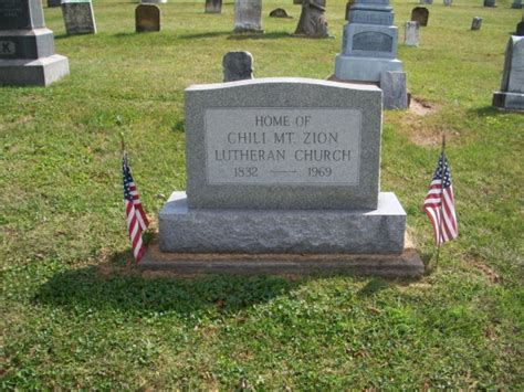 Mount Zion Lutheran Church Cemetery Dans Chili Ohio Cimeti Re Find A