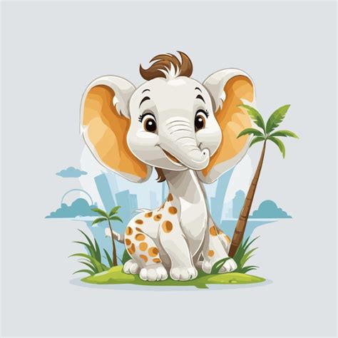 Zoo Cartoon Vector On White Background Premium Ai Generated Vector