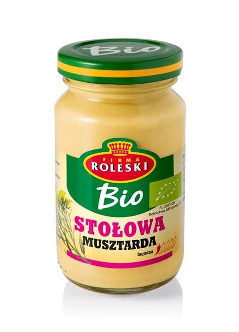 Musztarda Stołowa BIO 210g Roleski Sklep EMPIK