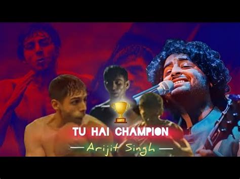 Tu Hai Champion Cover Lyrics Song Album Chandu Champion Kartik