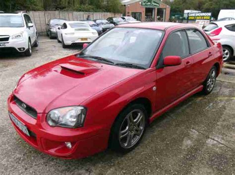 Subaru 2004 Impreza Wrx Turbo Red 1 Owner From New No Reserve Car For Sale