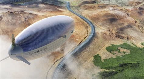 Solar Powered Airship Seeks To Circle The Globe Without Ever Touching