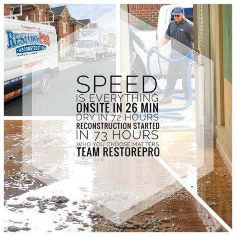 Water Damage | Repair & Removal | Charlotte, NC | RestorePro