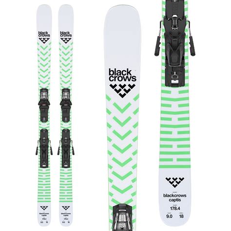 Black Crows Captis Rt Skis E M Gw Ski Bindings Evo