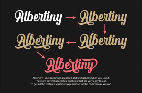 Descargar Fuente Albertiny Calligraphy GRATIS En IFONT