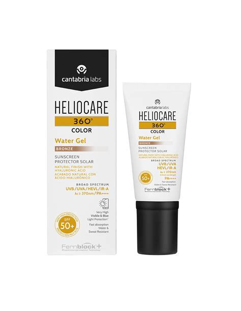 Heliocare 360º Color Water Gel BRONZE SPF 50 50 ML Cosmética