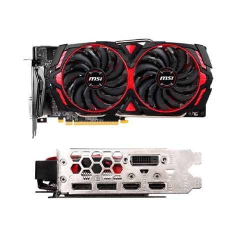 Tarjeta De Video Msi Radeon Rx Armor Gb Oc Quiosco Pe